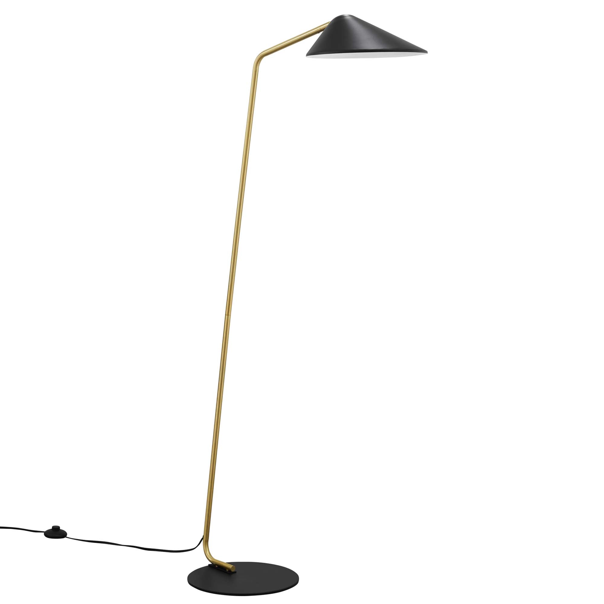 Journey Contemporary Adjustable Floor Lamp with Swivel Shade