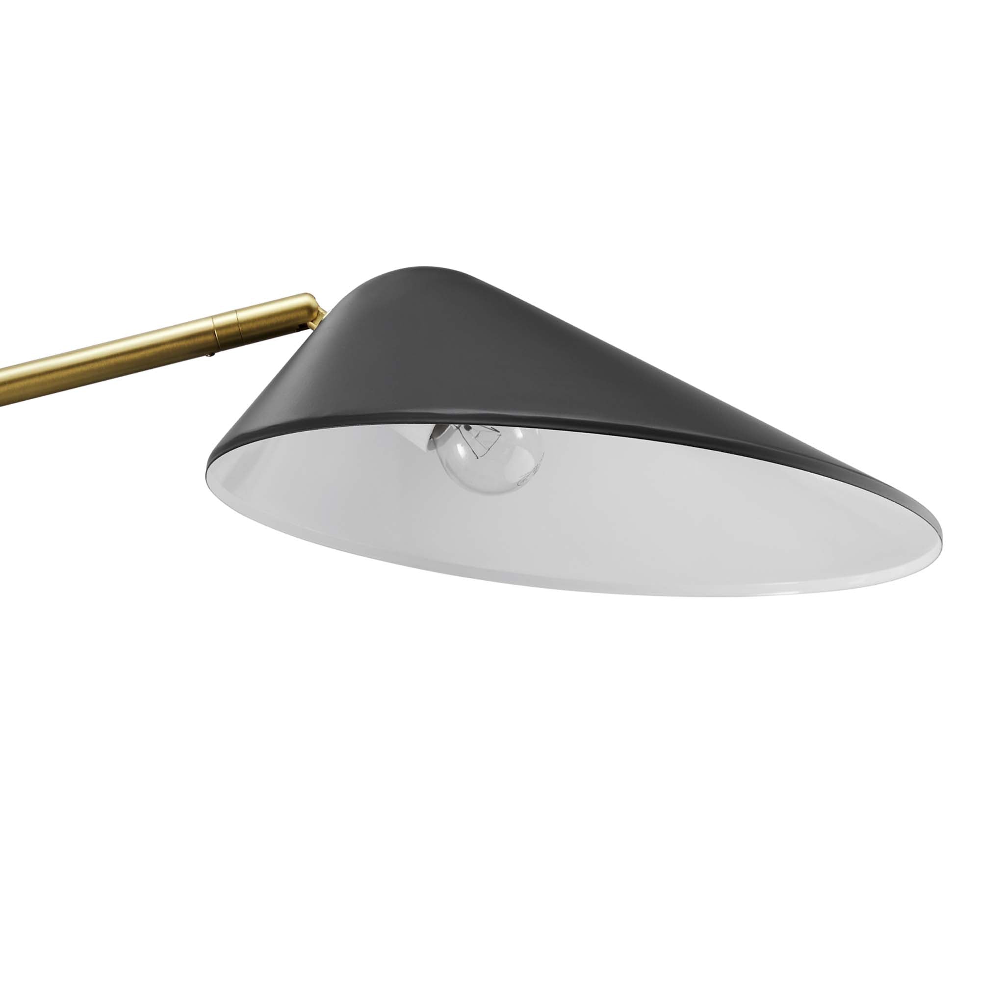 Journey Contemporary Adjustable Floor Lamp with Swivel Shade